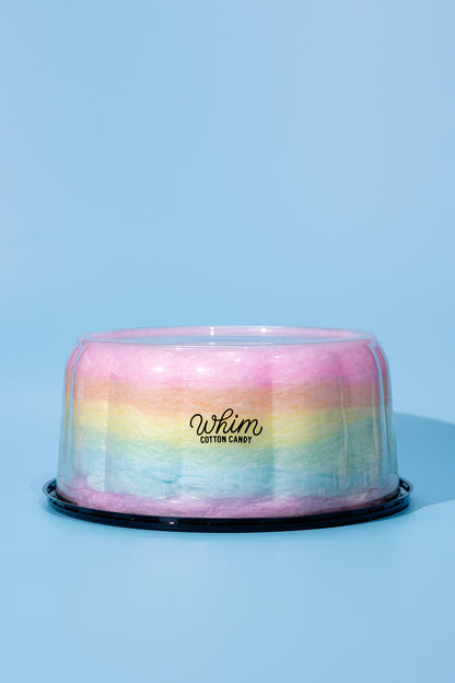 Rainbow Cotton Candy Cake